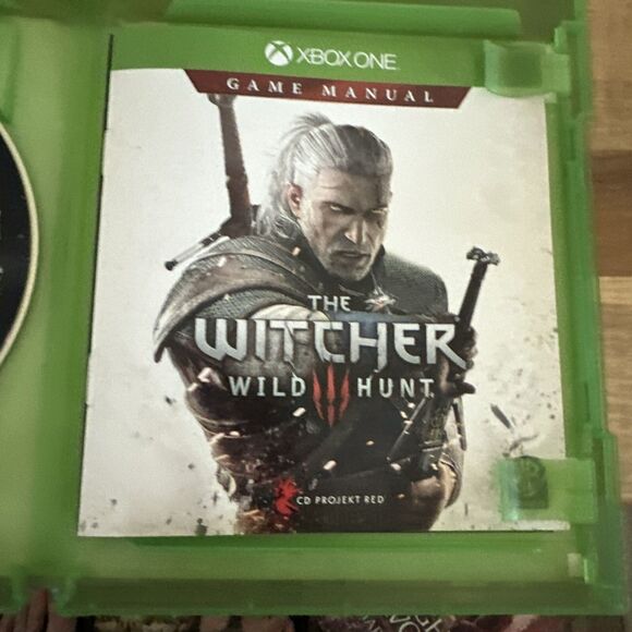 The witcher WIld Hunt Video Game: Xbox One (Complete, Disc, Case, Manual) - Picture 4 of 4